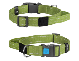 COLLAR Нашийник для собак Брезент з ручкою пластиковий фастекс L Ш 35 см Д 53-69 см