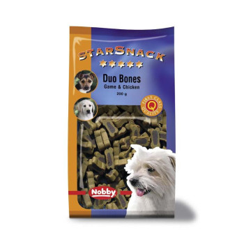 Nobby StarSnack Лакомства для собак Duo Bones Game and Chicken 200 г