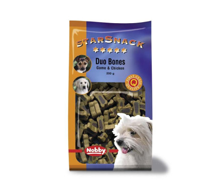 Nobby StarSnack Лакомства для собак Duo Bones Game and Chicken 200 г