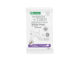 Nature\'s Protection Лакомства для щенков Superior Care White Dogs Junior Brain Development Лосось 110 г