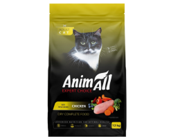 AnimAll Cat Сухий корм для котів Курка 12 кг