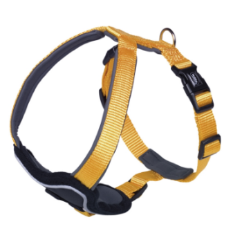 Nobby Шлейка для собак Classic Preno XS-S нейлон 1,5х30х35 см оранжевая