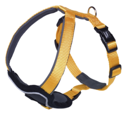 Nobby Шлейка для собак Classic Preno XS-S нейлон 1,5х30х35 см оранжевая
