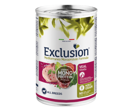 Exclusion Консерва для собак Телятина 400 г