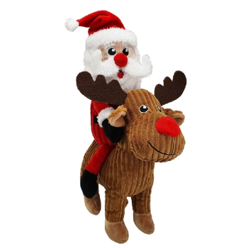 Nobby Іграшка для собак Xmas Санта на лосі плюш 38 см