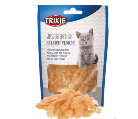 Trixie Лакомства для котят Salmon Clouds Лосось и курица 40 г