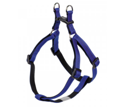 Nobby Шлея для собак Soft Grip L-XL 2,5х60-86 см синяя