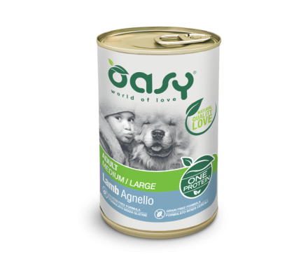 Oasy Консерва для собак Oap Medium/Large Breed Ягня 400 г