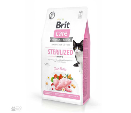 Brit Care Sterilized Sensitive Сухой корм для котов 2 кг