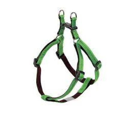 Nobby Шлея для собак Soft Grip S-M 1,5х40-56 см зеленая