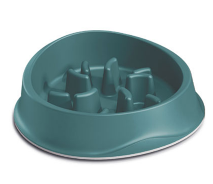 Stefanplast Миска для повільного годування Chic 1 л смарагдова