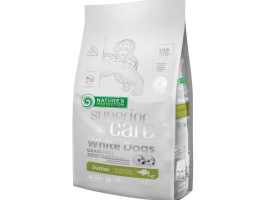 Nature's Protection Сухий корм для цуценят White Dogs Junior Small and Mini Breeds Риба 1,5 кг