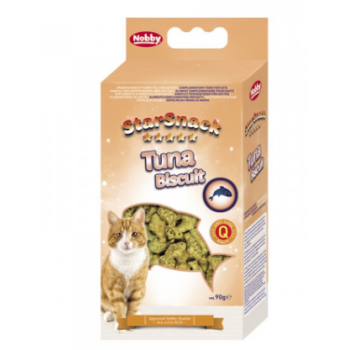 Nobby StarSnack Ласощі для котів Tuna biscuit 90 г