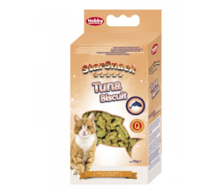 Nobby StarSnack Ласощі для котів Tuna biscuit 90 г