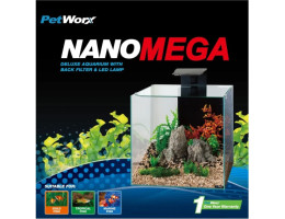 Resun Акваріумний комплект Petworx Nano Mega 90 л 45х45х45 см