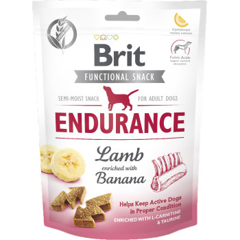 Brit Care Endurance Ласощі для собак Ягня та банан 150 г