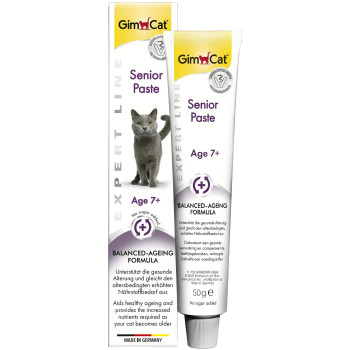GimCat Senior 7+ Паста для пожилых кошек 50 г