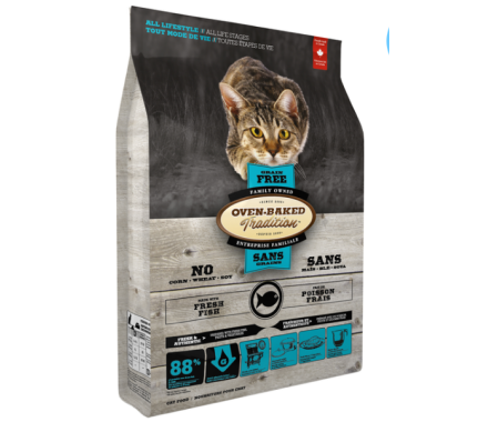 Oven-Baked Tradition Grain Free Сухой корм для котов беззерновой Рыба 1,13 кг