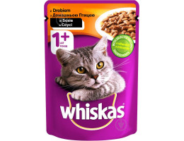 Whiskas Вологий корм для котів Домашня Птиця в соусі 85 г