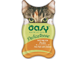 Oasy Консерва для котів Паштет з курки 85 г