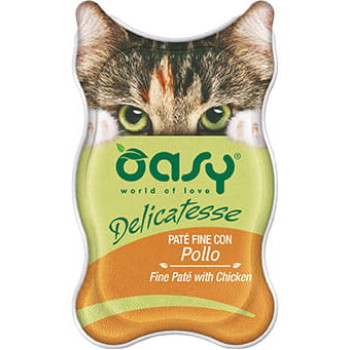 Oasy Консерва для котів Паштет з курки 85 г