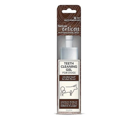 TropiClean Enticers Гель для собак для ухода за ротовой полостью копченая говяжья грудинка 59 мл