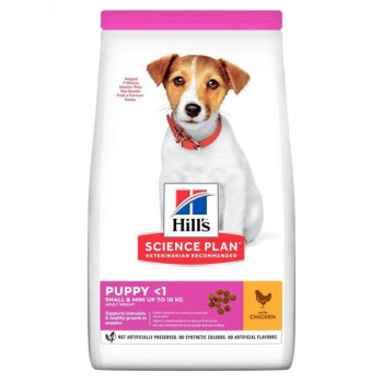 Hill’s SP Сухой корм для щенков Puppy Small&Mini Курица 6 кг