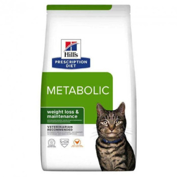 Hill’s PD Сухий корм для котів Feline Weight Management Metabolic Курка 1,5 кг
