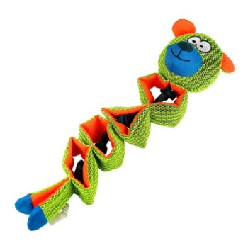 Barksi Strong mesh toy for dogs bear with a 3-D grid 40 cm