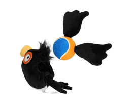 Barksi Parrot Ball  Іграшка для собак папуга з м'ячиком 2в1 22 см