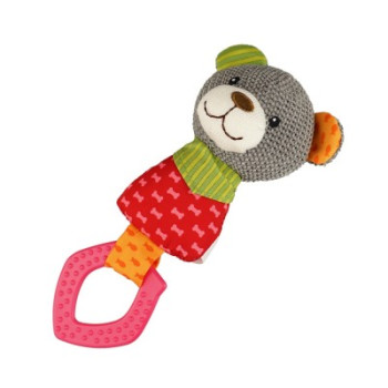 Barksi Puppy Special Toy for Dogs Bear with a Pitchair 18 cm