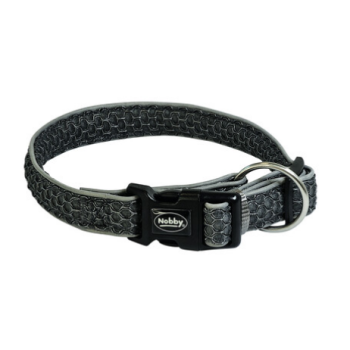 Nobby Ошейник для собак Mesh Air XS-S 2х25-35 см серый