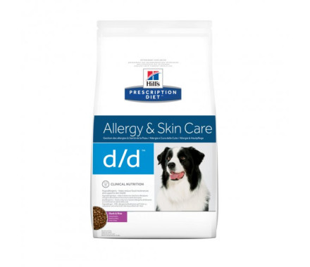Hill’s PD Сухой корм для собак Canine D/D Allergy Skin Care Утка 12 кг