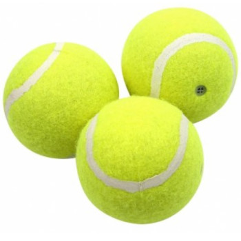 Nobby toy for dogs balls tennis with a squeak 2 pc l 9 cm