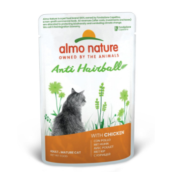 Almo Nature Holistic Functional Вологий корм для котів Hairball Курка 70 г
