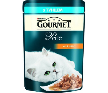 Gourmet Влажный корм для котов мини-филе Тунец 85 г