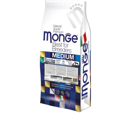 Monge Сухой корм для щенков Medium Starter до 80 кг Курица 15 кг