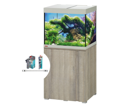 Eheim Акваріумний комплект з тумбою vivaline LED 150 2x12W сірий дуб