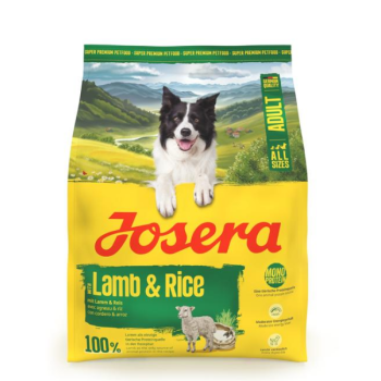 Josera Сухий корм для собак Ягня та рис 900 г