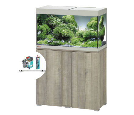 Eheim Акваріумний комплект з тумбою vivaline LED 126 1x10.6W сірий дуб