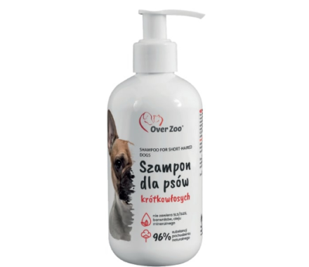 Over Zoo Шампунь для животных Shampoo for Short Fur 250 мл