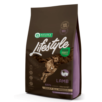 Nature\'s Protection Сухой корм для собак Lifestyle All Breeds Ягнёнок 1,5 кг