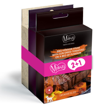 Mavsy Ласощі для собак №12 Freeze dried+ Refined jerky 2+1