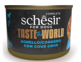 Schesir Taste the World Консерва для собак Ягнёнок с кускусом в бульоне 150 г