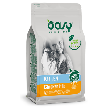 Oasy Сухий корм для кошенят Lifestage Курка 7,5 кг