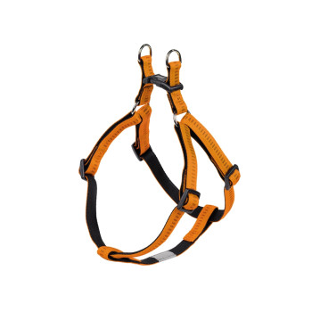 Nobby Шлея для собак Soft Grip S-M 1,5х40-56 см оранжевая