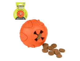 Bronzedog toy for dog Smart ball 7x9 cm orange