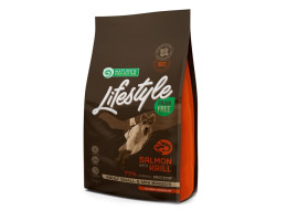 Nature's Protection Сухий корм для собак Lifestyle Small and Mini Breeds Лосось з Крилем 1,5 кг
