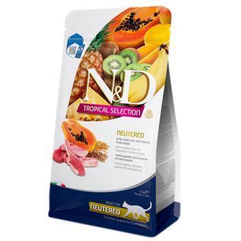 Farmina N&D Tropical Selection Сухий корм для котів Ягнятко та тропічні фрукти 1,5 кг
