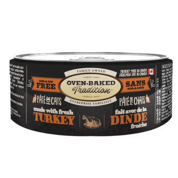Oven-Baked Tradition Bio Biscuit Консерва корм для котов беззерновой паштет Индейка 156 г